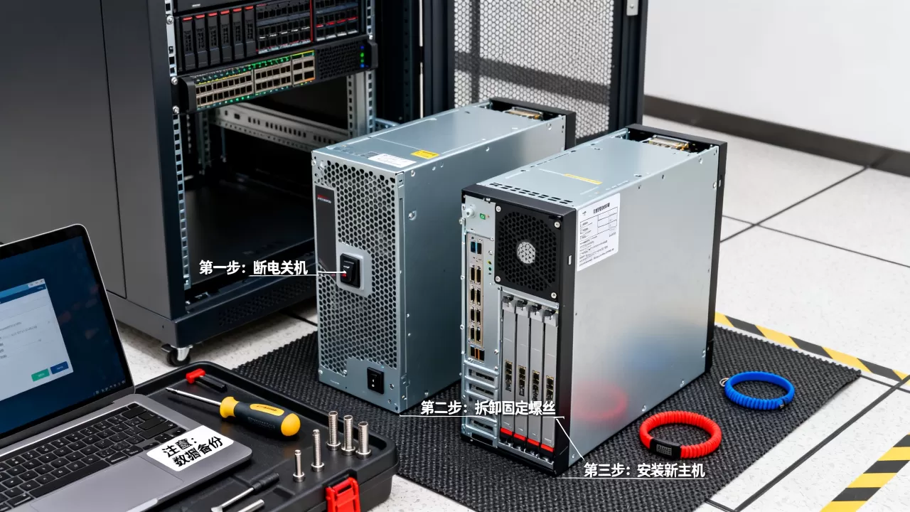 服务器更换主机怎么操作?,注意事项有哪些? 服务器更换主机怎么操作?,注意事项有哪些?