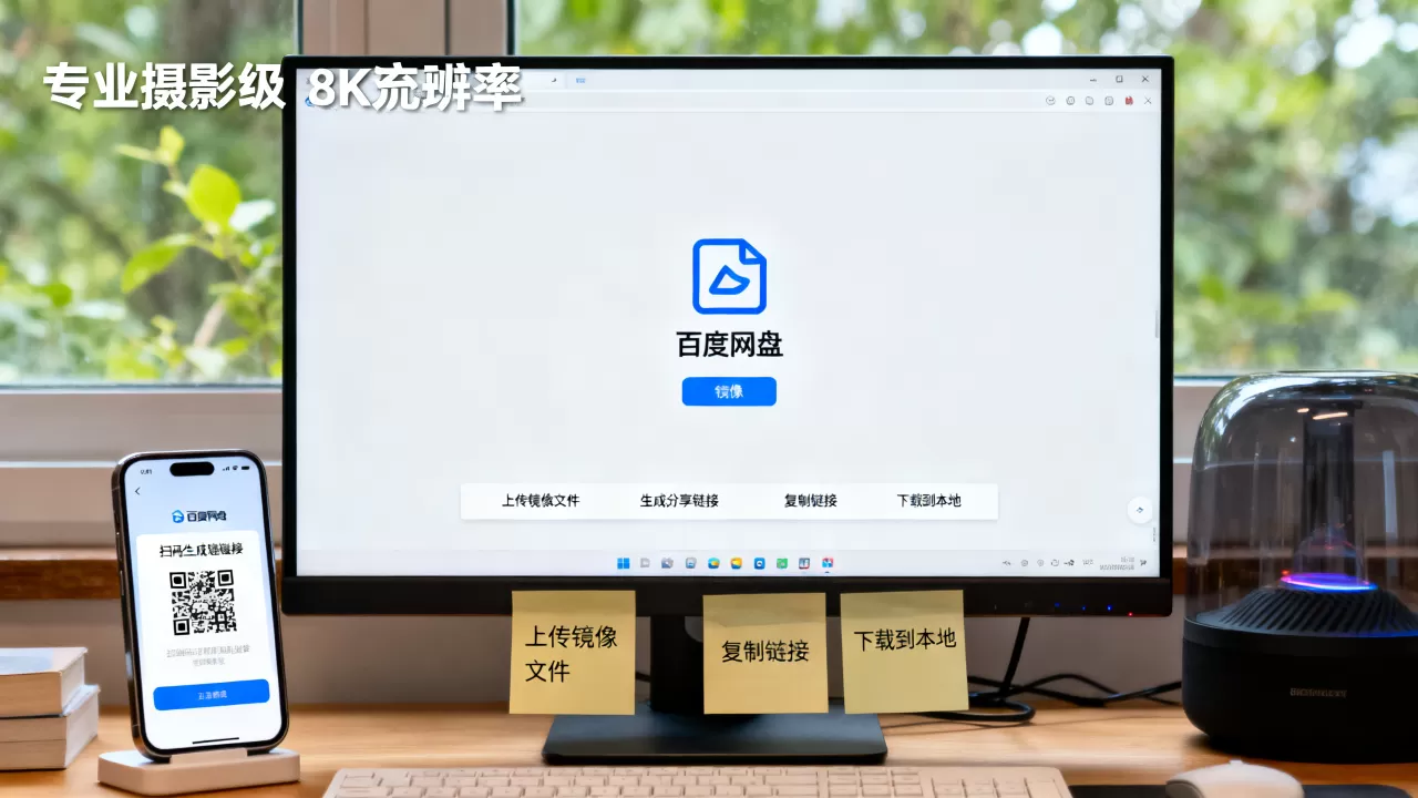 如何快速分享镜像文件到百度网盘并生成链接,怎么下载到本地? 如何快速分享镜像文件到百度网盘并生成链接,怎么下载到本地?