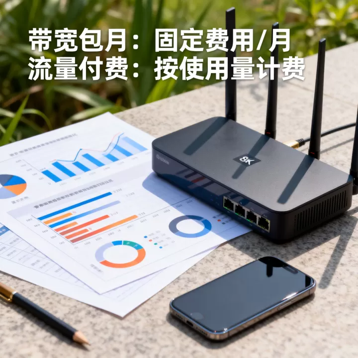 带宽包月与流量付费哪个更划算?按带宽包月和流量付费模式对比 带宽包月与流量付费哪个更划算?按带宽包月和流量付费模式对比