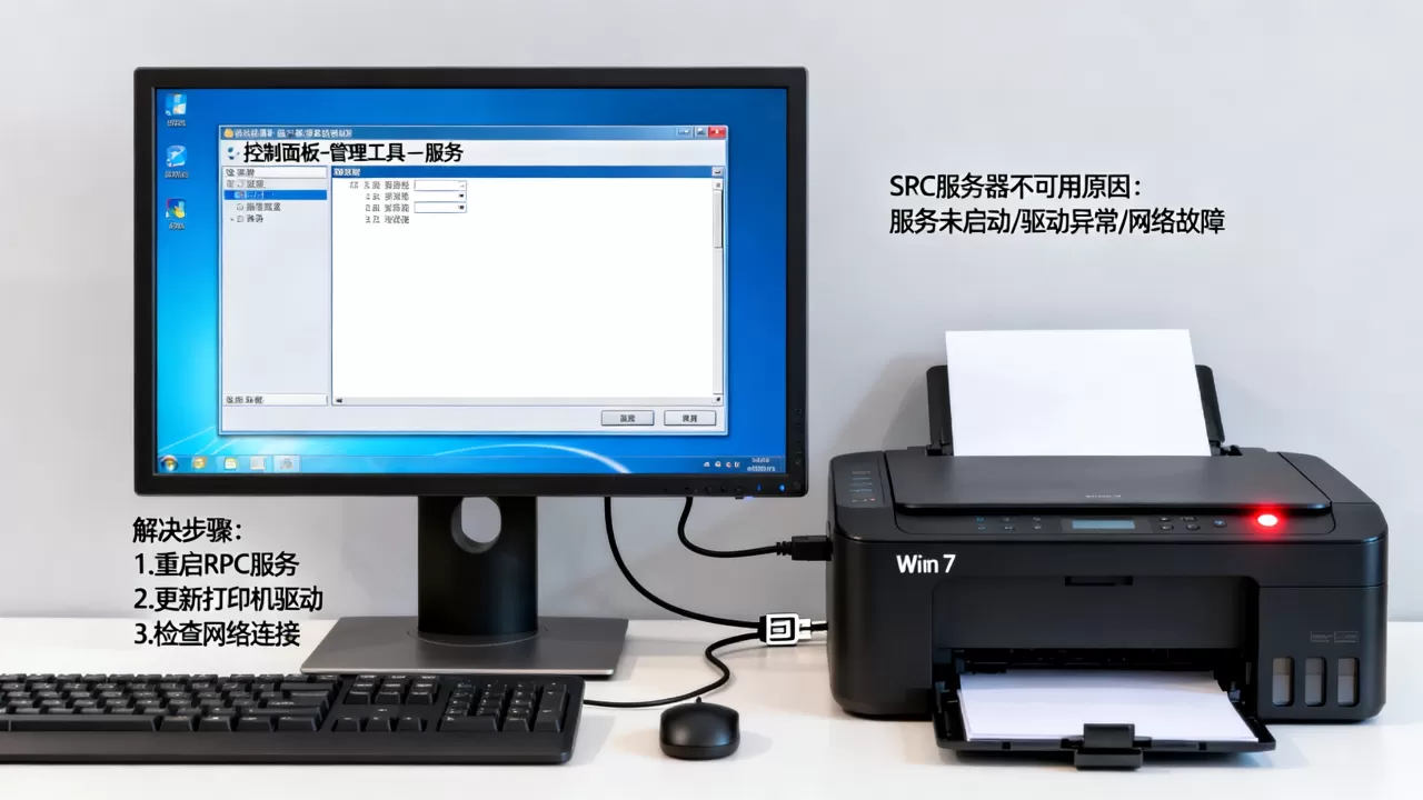 Win7打印机RPC服务器不可用怎么解决,是什么原因? Win7打印机RPC服务器不可用怎么解决,是什么原因?