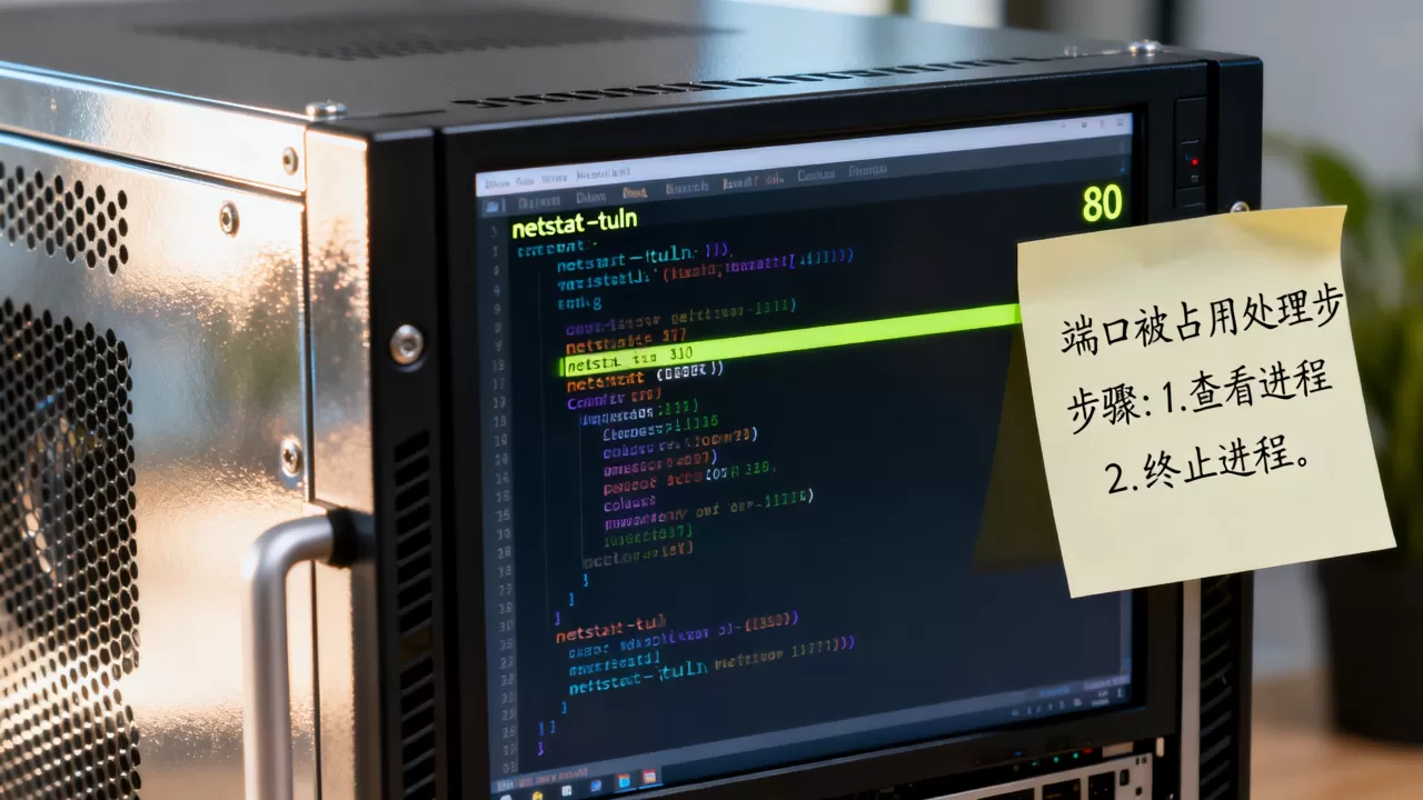 linux如何查看哪些服务器端口被占用?,端口被占用怎么办 linux如何查看哪些服务器端口被占用?,端口被占用怎么办