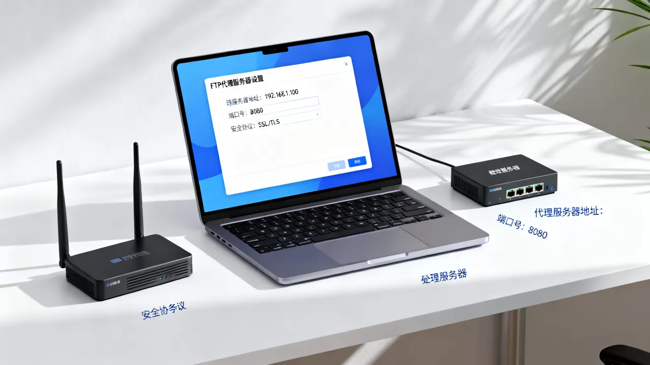FTP使用代理服务器应该如何设置,安全吗? FTP使用代理服务器应该如何设置,安全吗?