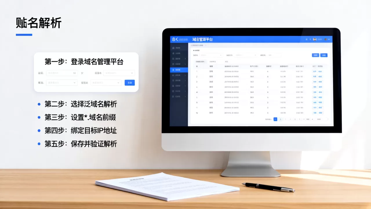 泛域名绑定的正确方法是什么?,详细步骤有哪些? 泛域名绑定的正确方法是什么?,详细步骤有哪些?
