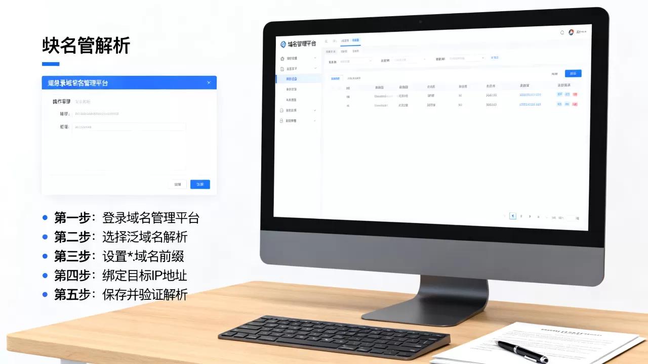 泛域名绑定的正确方法是什么?,详细步骤有哪些? 泛域名绑定的正确方法是什么?,详细步骤有哪些?