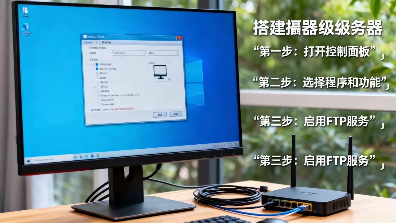 FTP服务器在Windows上怎么搭建?,步骤有哪些? FTP服务器在Windows上怎么搭建?,步骤有哪些?