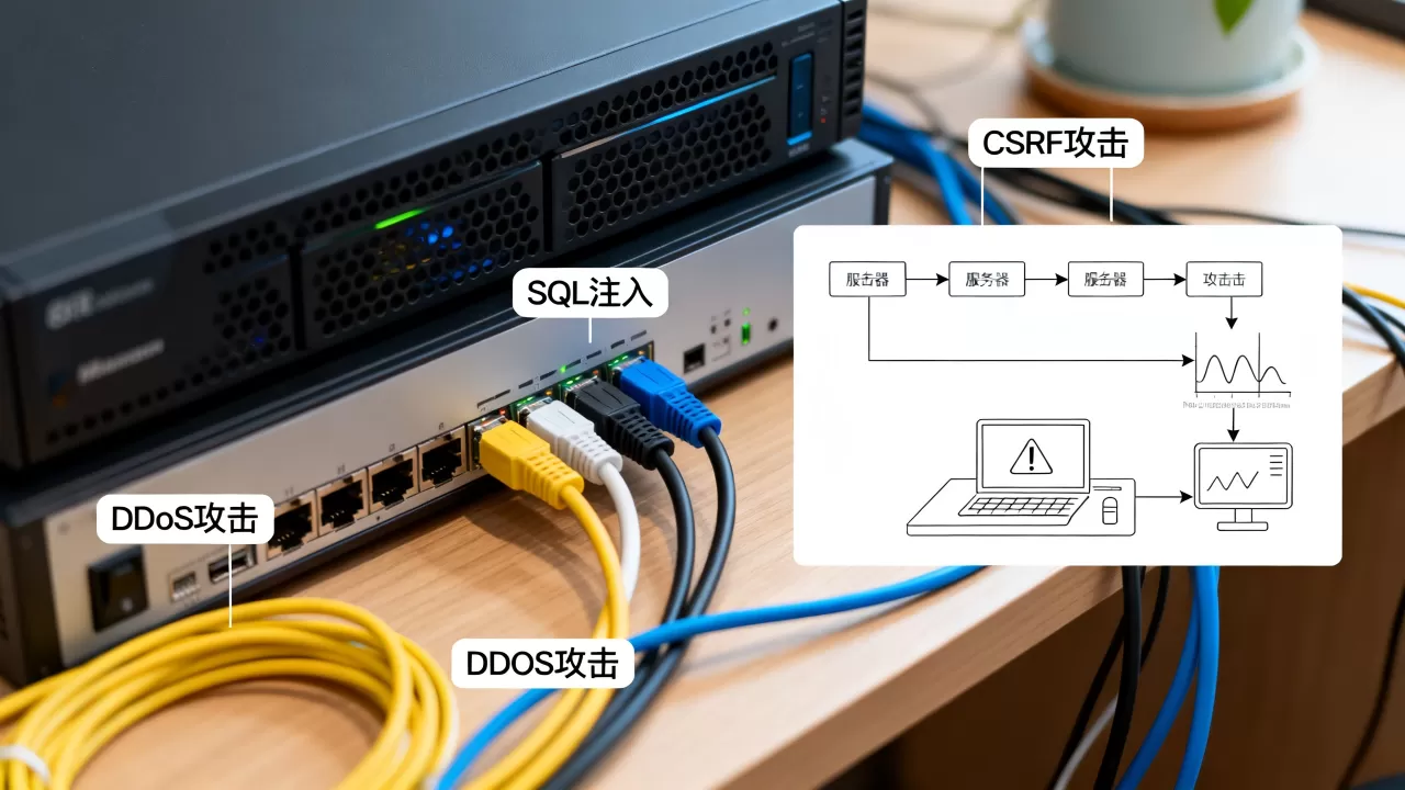 服务器常见攻击手段有哪些?,csrf是什么? 服务器常见攻击手段有哪些?,csrf是什么?
