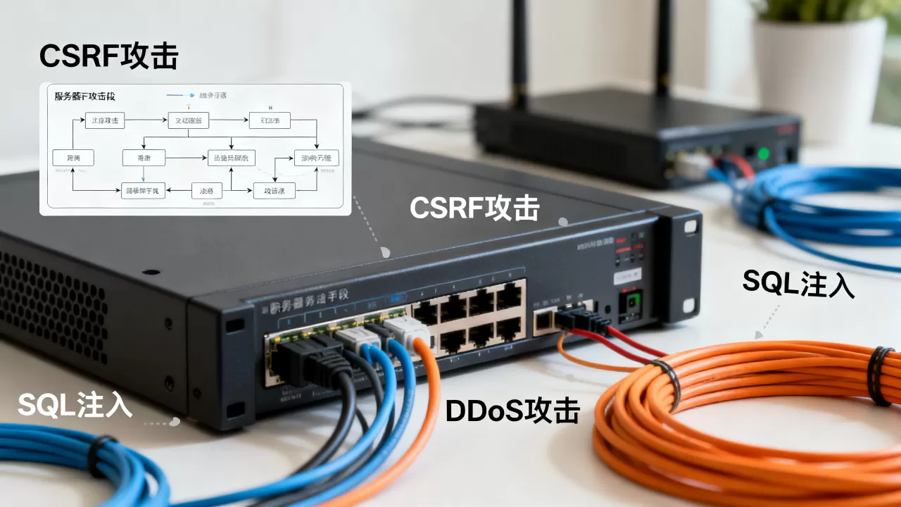 服务器常见攻击手段有哪些?,csrf是什么? 服务器常见攻击手段有哪些?,csrf是什么?