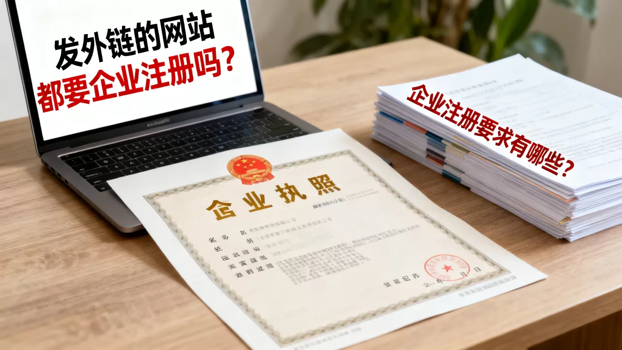 发外链的网站都要企业注册吗?,企业注册要求有哪些? 发外链的网站都要企业注册吗?,企业注册要求有哪些?