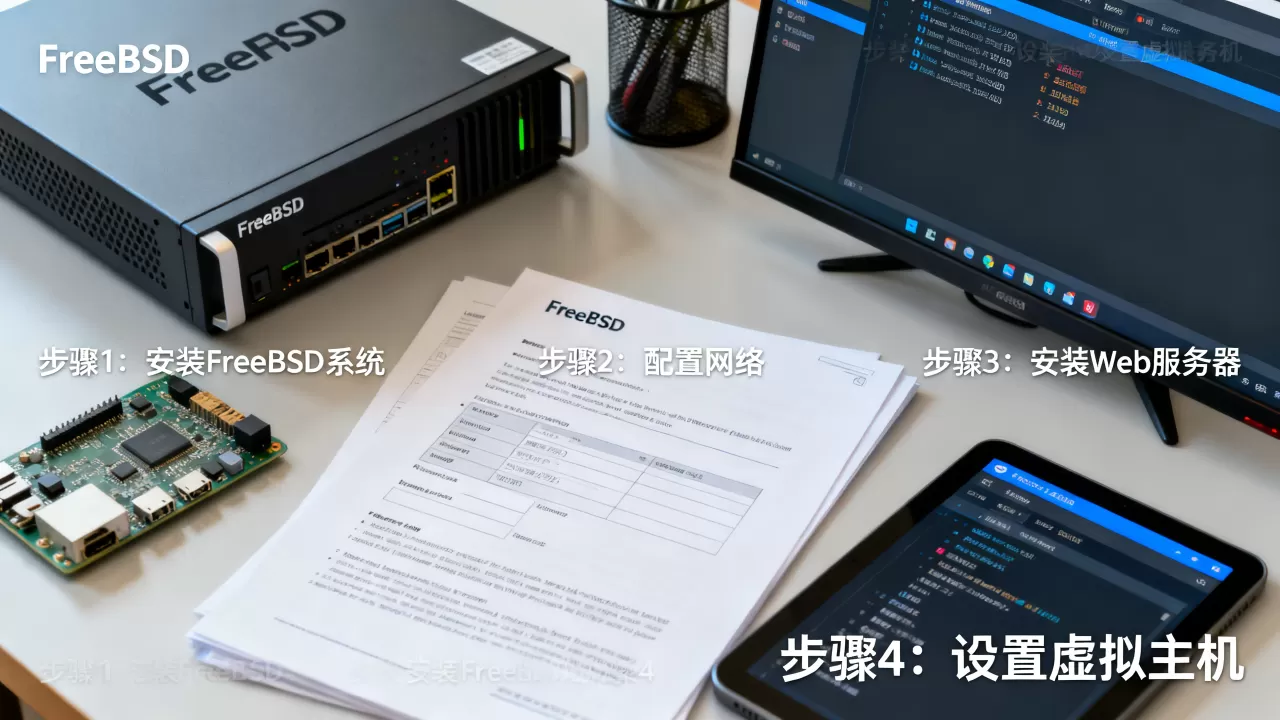 FreeBSD搭建web虚拟主机有哪些步骤?,怎么配置? FreeBSD搭建web虚拟主机有哪些步骤?,怎么配置?