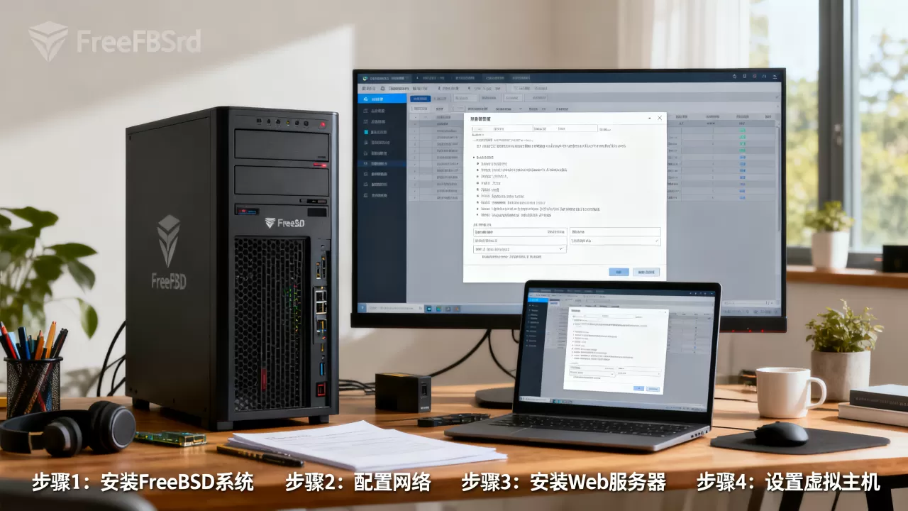 FreeBSD搭建web虚拟主机有哪些步骤?,怎么配置? FreeBSD搭建web虚拟主机有哪些步骤?,怎么配置?