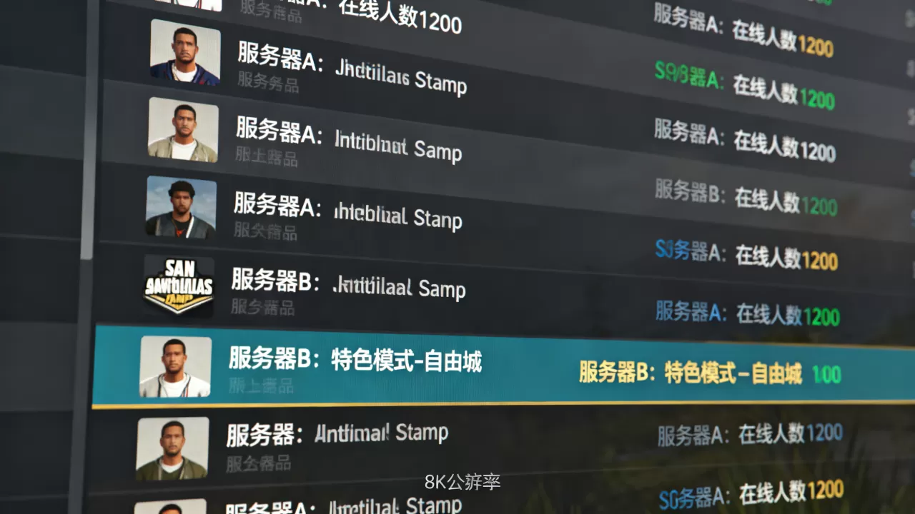 圣安地列斯samp服务器有哪些,哪个服务器好玩 圣安地列斯samp服务器有哪些,哪个服务器好玩