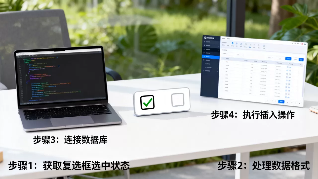 复选框数据如何写入数据库,具体实现步骤是什么? 复选框数据如何写入数据库,具体实现步骤是什么?