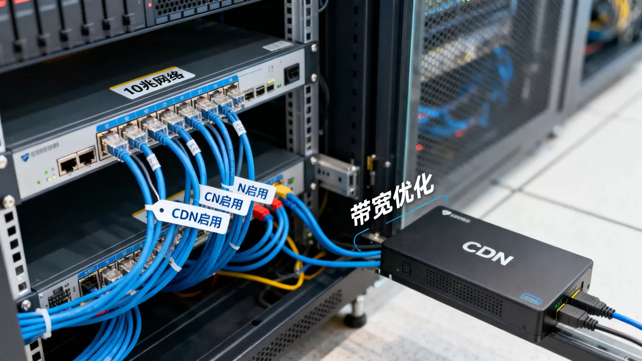 服务器10兆网络是否要开CDN,怎么提升带宽效率 服务器10兆网络是否要开CDN,怎么提升带宽效率