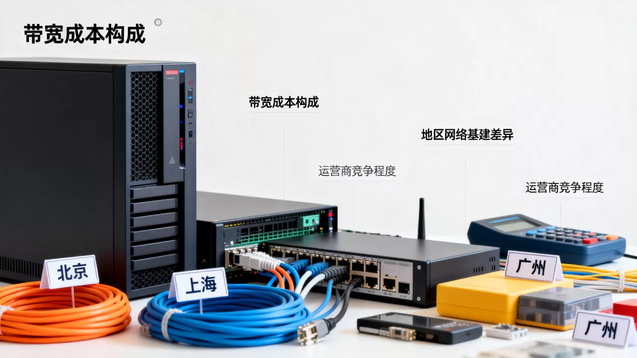 服务器带宽价格为什么有高有低?,不同地区价格差异大吗? 服务器带宽价格为什么有高有低?,不同地区价格差异大吗?