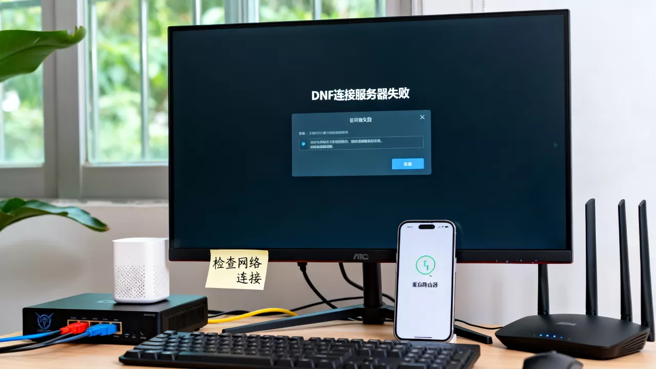 DNF显示一直在连接服务器失败怎么回事,怎么办 DNF显示一直在连接服务器失败怎么回事,怎么办