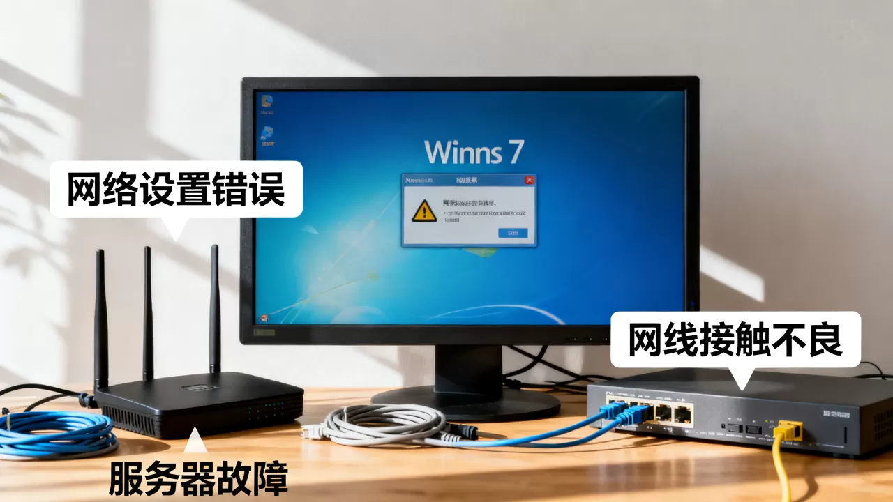 Win7新系统连接网络服务器失败怎么办,原因是什么? Win7新系统连接网络服务器失败怎么办,原因是什么?