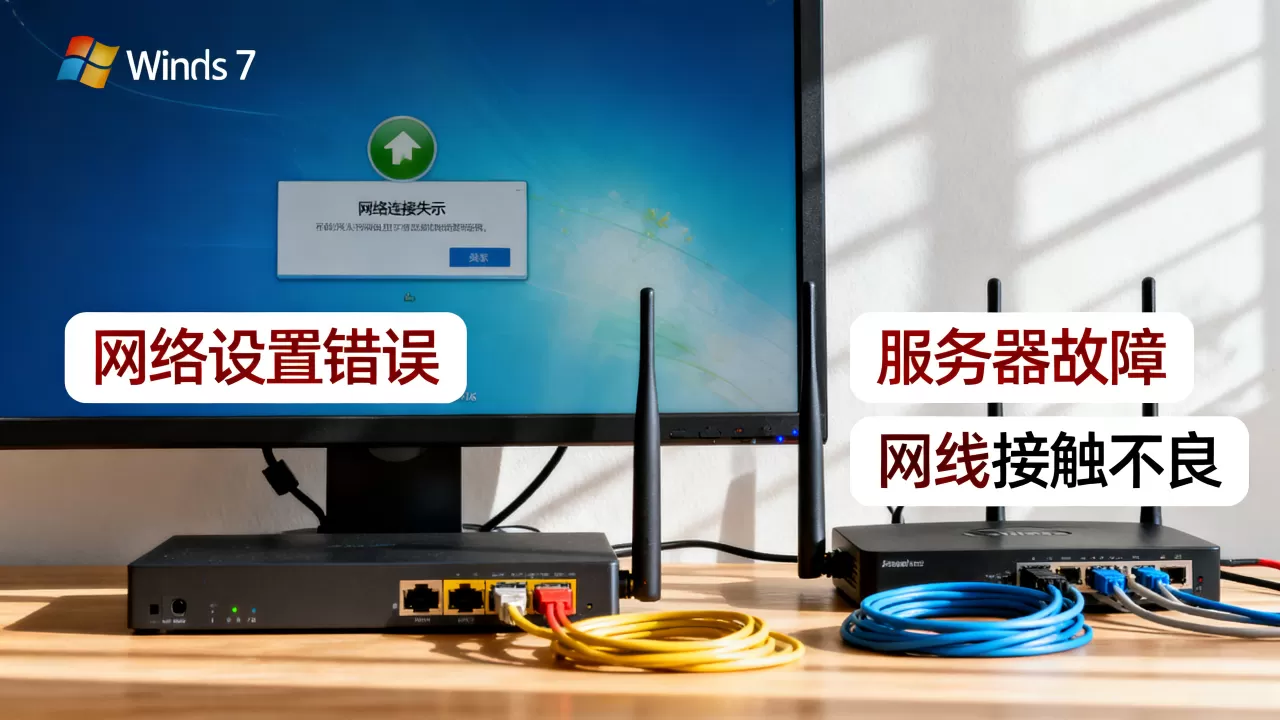 Win7新系统连接网络服务器失败怎么办,原因是什么? Win7新系统连接网络服务器失败怎么办,原因是什么?