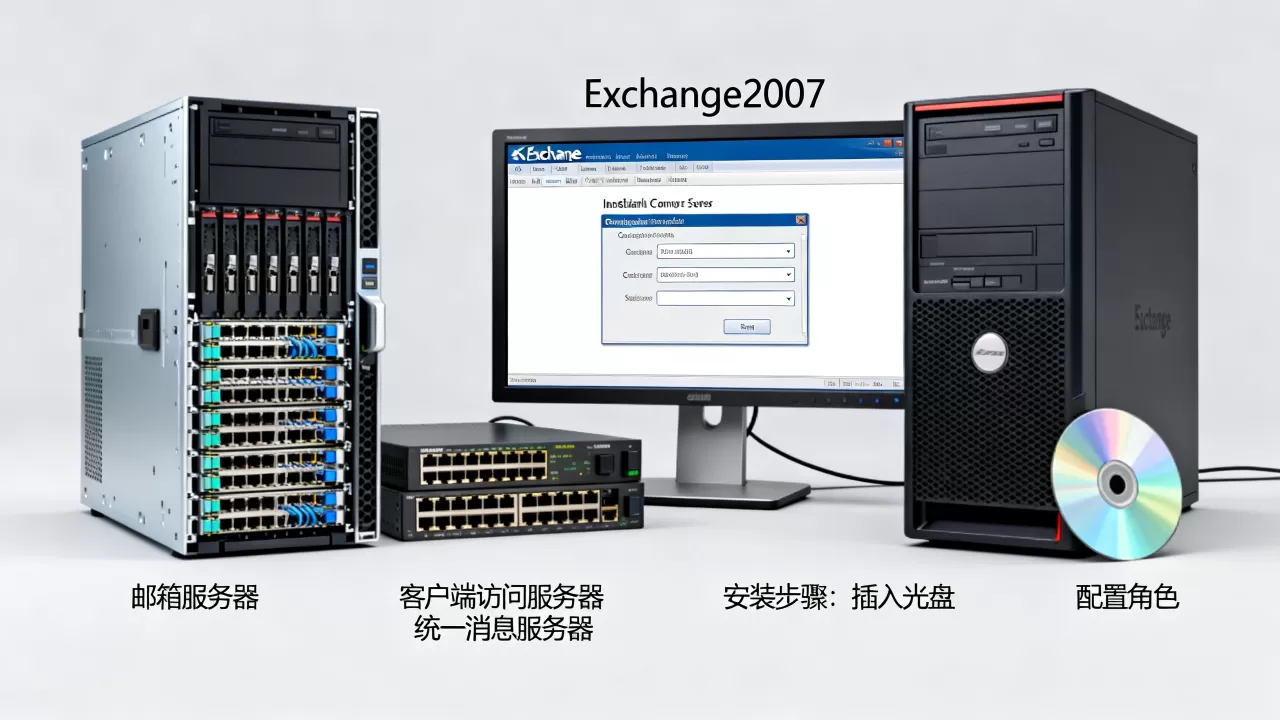 exchange2007中服务器角色有哪些?,怎么安装? exchange2007中服务器角色有哪些?,怎么安装?
