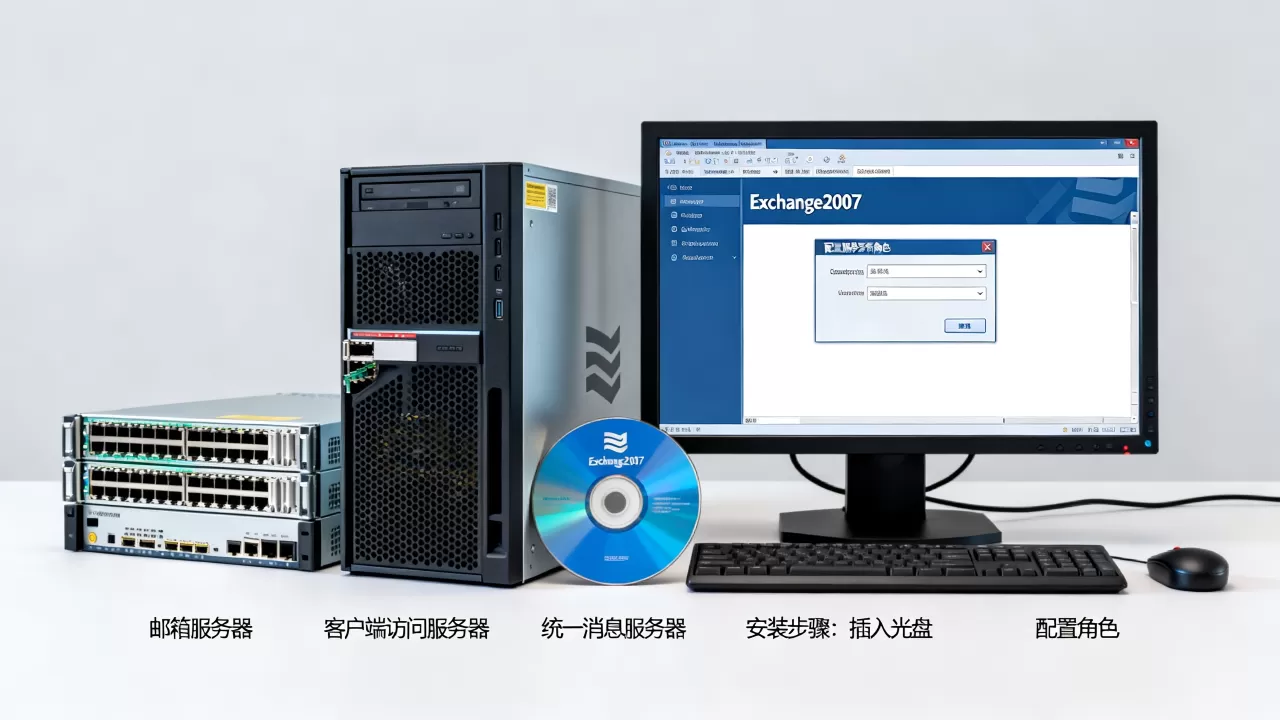 exchange2007中服务器角色有哪些?,怎么安装? exchange2007中服务器角色有哪些?,怎么安装?