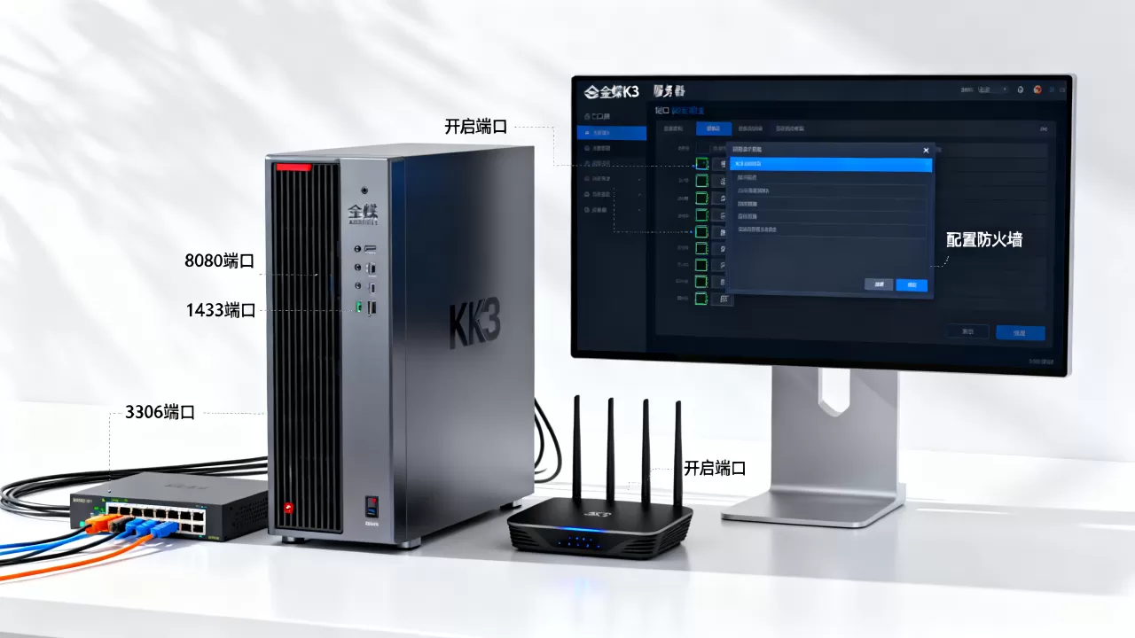 金蝶K3服务器需要开启哪些端口才能正常使用,怎么设置 金蝶K3服务器需要开启哪些端口才能正常使用,怎么设置