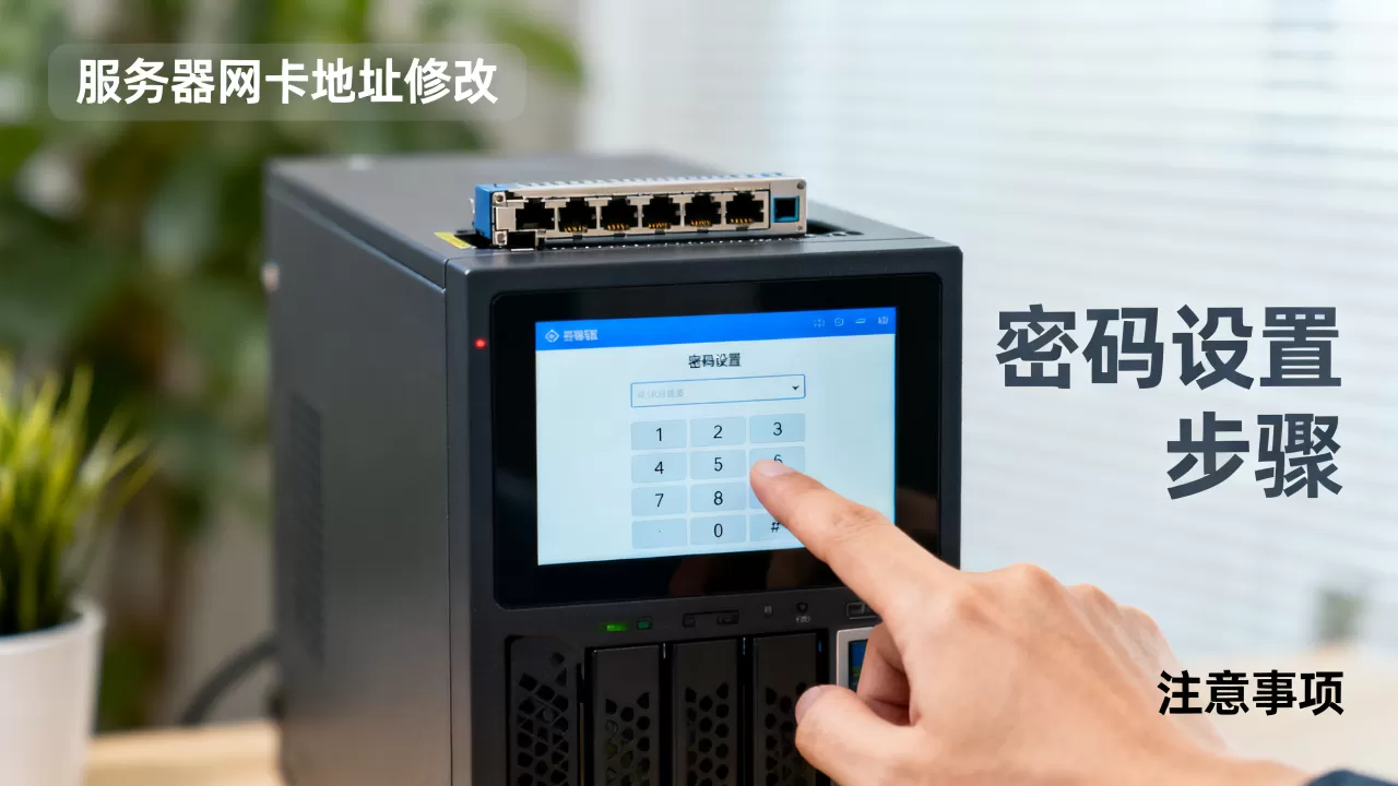 服务器网卡地址修改密码怎么设置,需要注意什么? 服务器网卡地址修改密码怎么设置,需要注意什么?