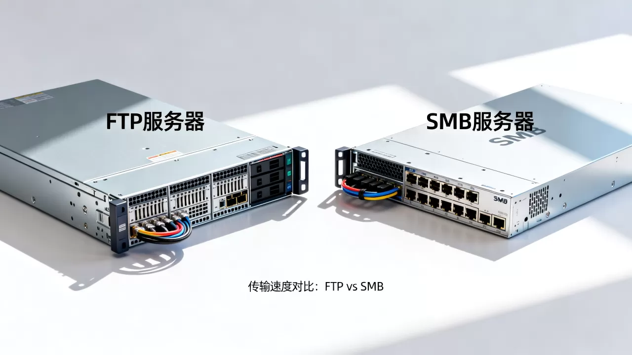 FTP服务器和SMB服务器有何区别,哪个传输速度更快? FTP服务器和SMB服务器有何区别,哪个传输速度更快?