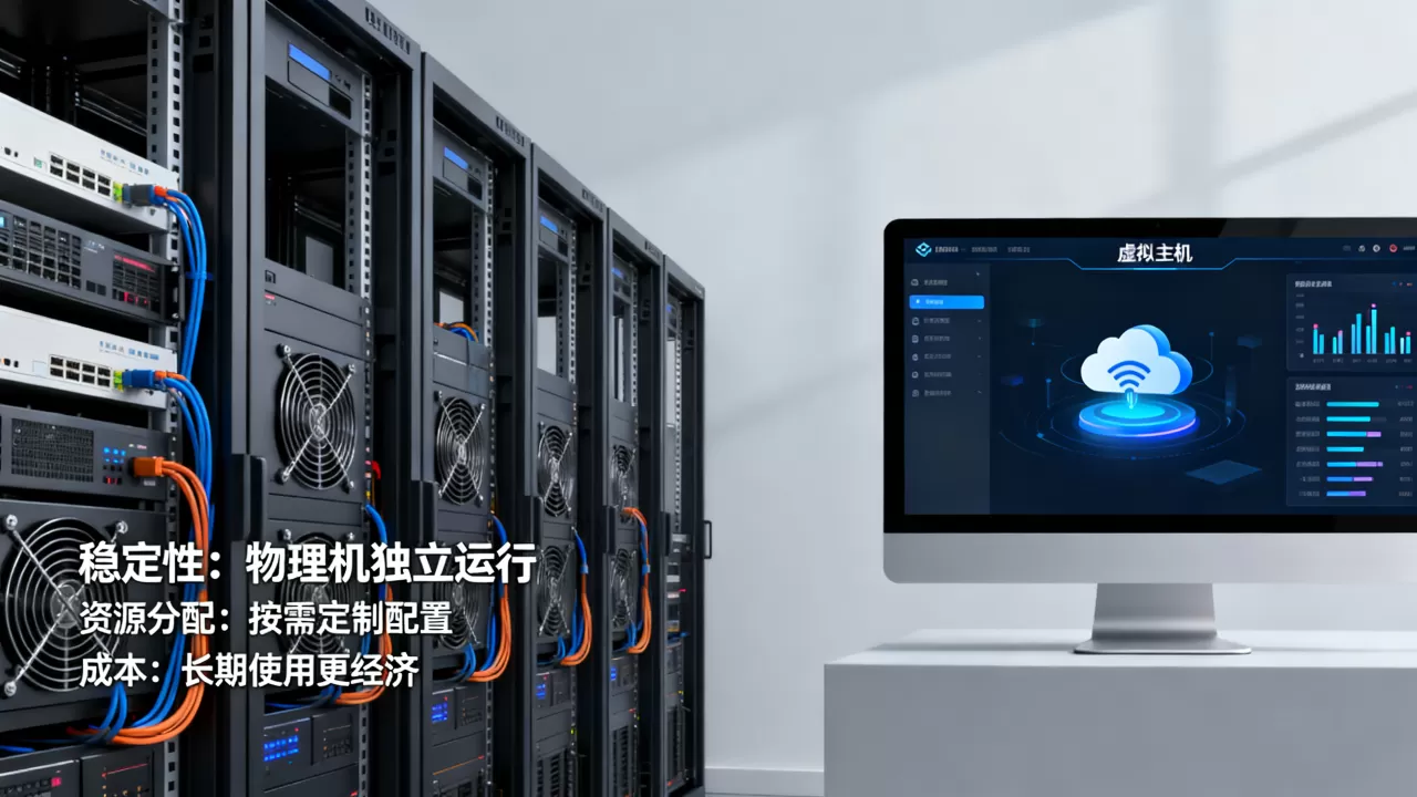 服务器托管较虚拟主机的优点是什么,怎么选? 服务器托管较虚拟主机的优点是什么,怎么选?