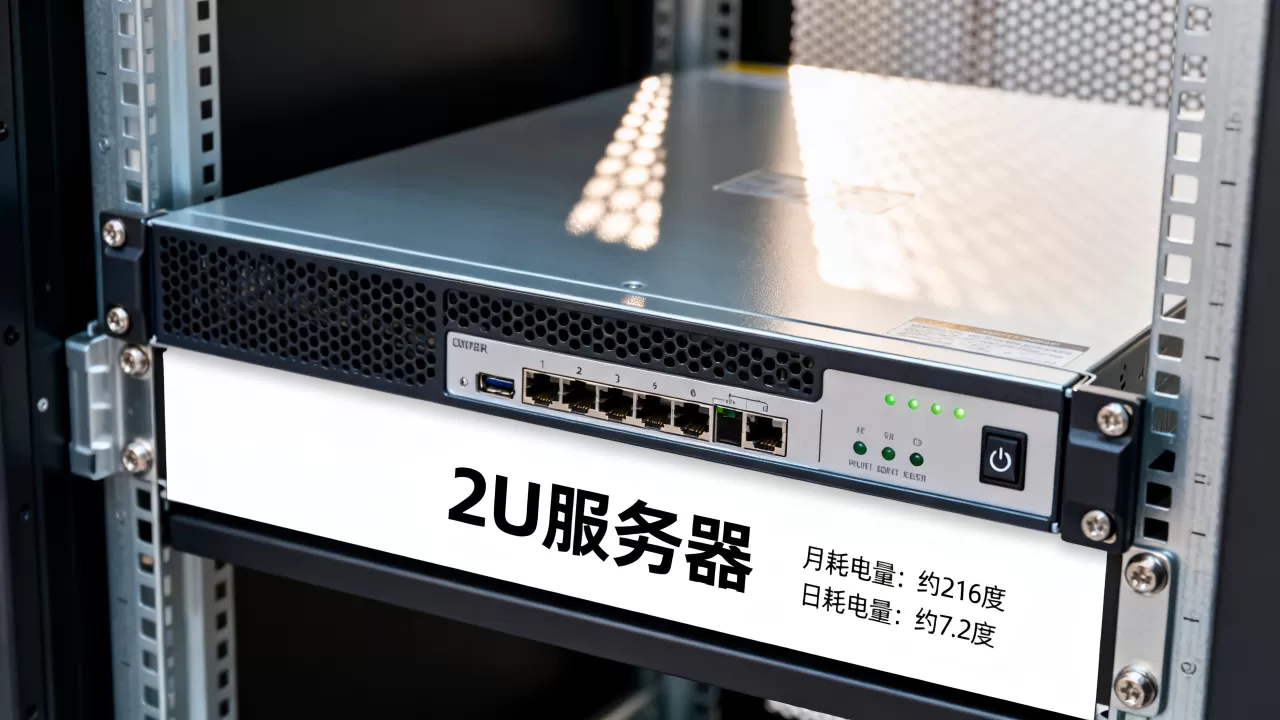 一台2U服务器一个月耗电多少,一天多少度电 一台2U服务器一个月耗电多少,一天多少度电