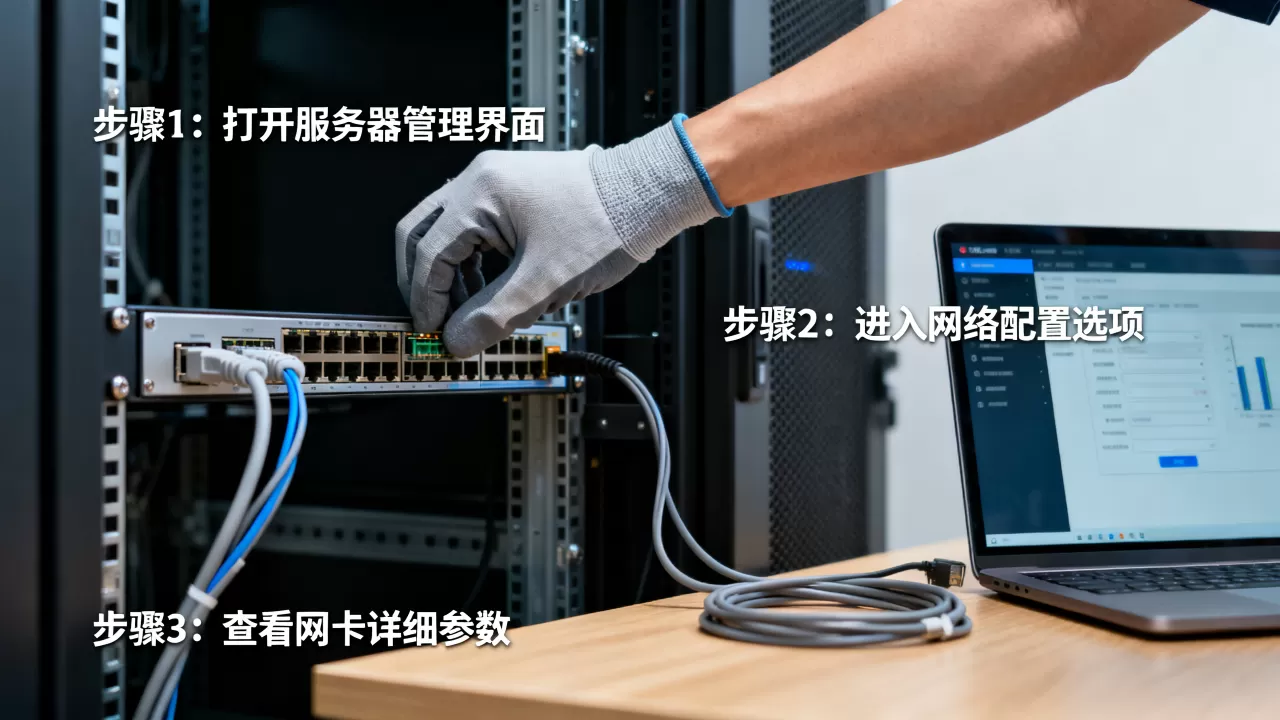服务器怎么看网卡的配置,具体操作步骤有哪些? 服务器怎么看网卡的配置,具体操作步骤有哪些?
