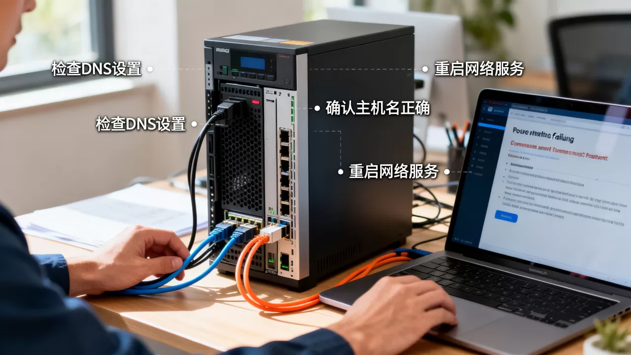 为什么服务器解析主机名失败,怎么解决? 为什么服务器解析主机名失败,怎么解决?