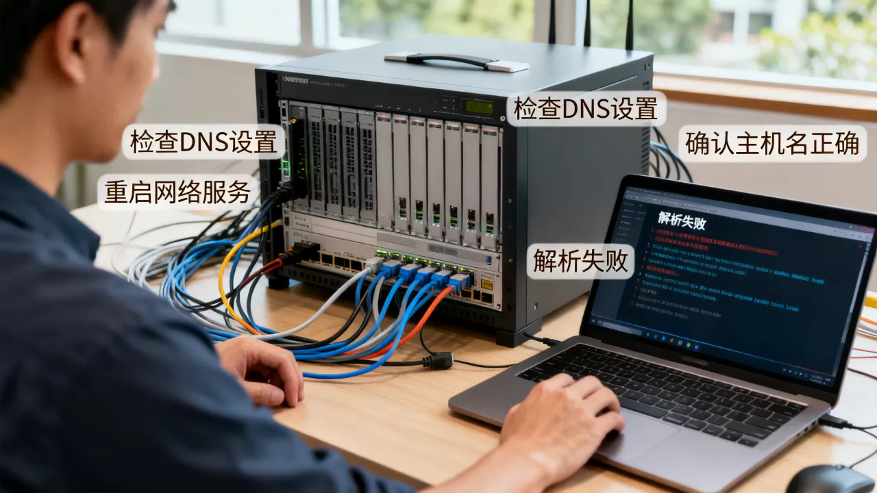 为什么服务器解析主机名失败,怎么解决? 为什么服务器解析主机名失败,怎么解决?