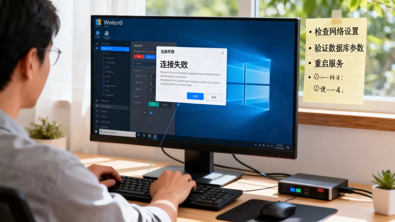 win10连接数据库服务器失败怎么解决?,连接失败原因? win10连接数据库服务器失败怎么解决?,连接失败原因?
