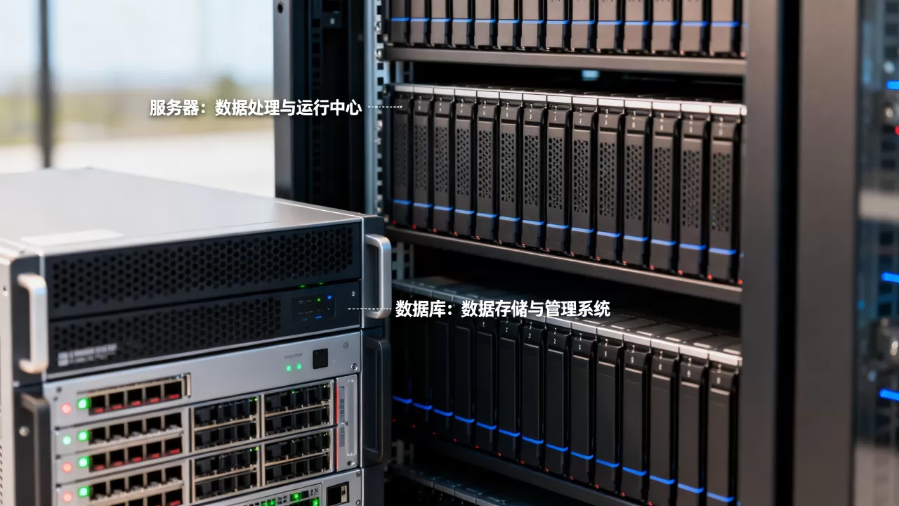 服务器与数据库之间的关系是什么,有什么区别? 服务器与数据库之间的关系是什么,有什么区别?
