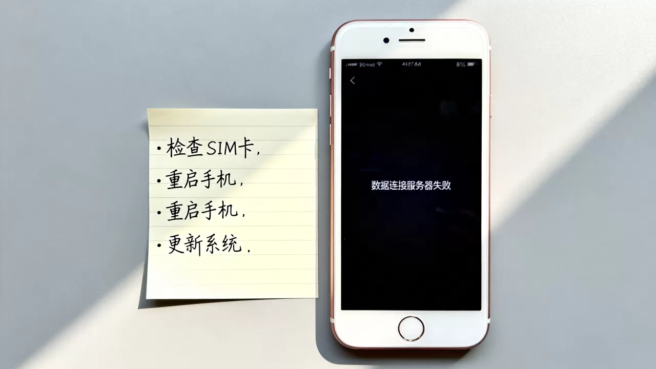为什么苹果6s打开数据连接服务器失败,如何解决 为什么苹果6s打开数据连接服务器失败,如何解决