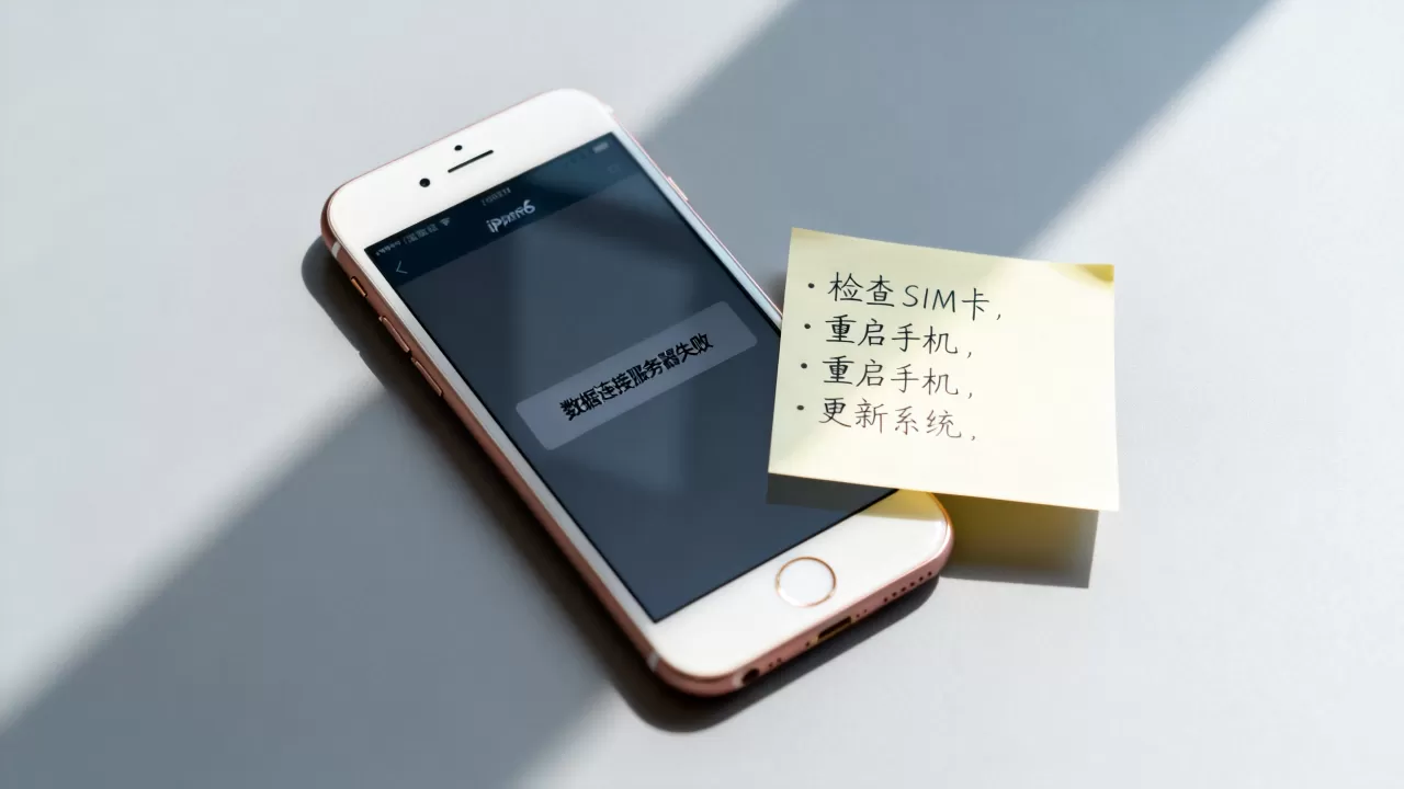 为什么苹果6s打开数据连接服务器失败,如何解决 为什么苹果6s打开数据连接服务器失败,如何解决