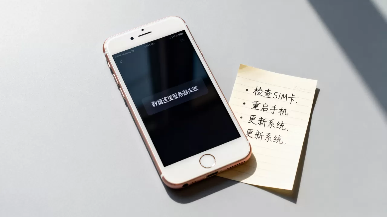 为什么苹果6s打开数据连接服务器失败,如何解决 为什么苹果6s打开数据连接服务器失败,如何解决