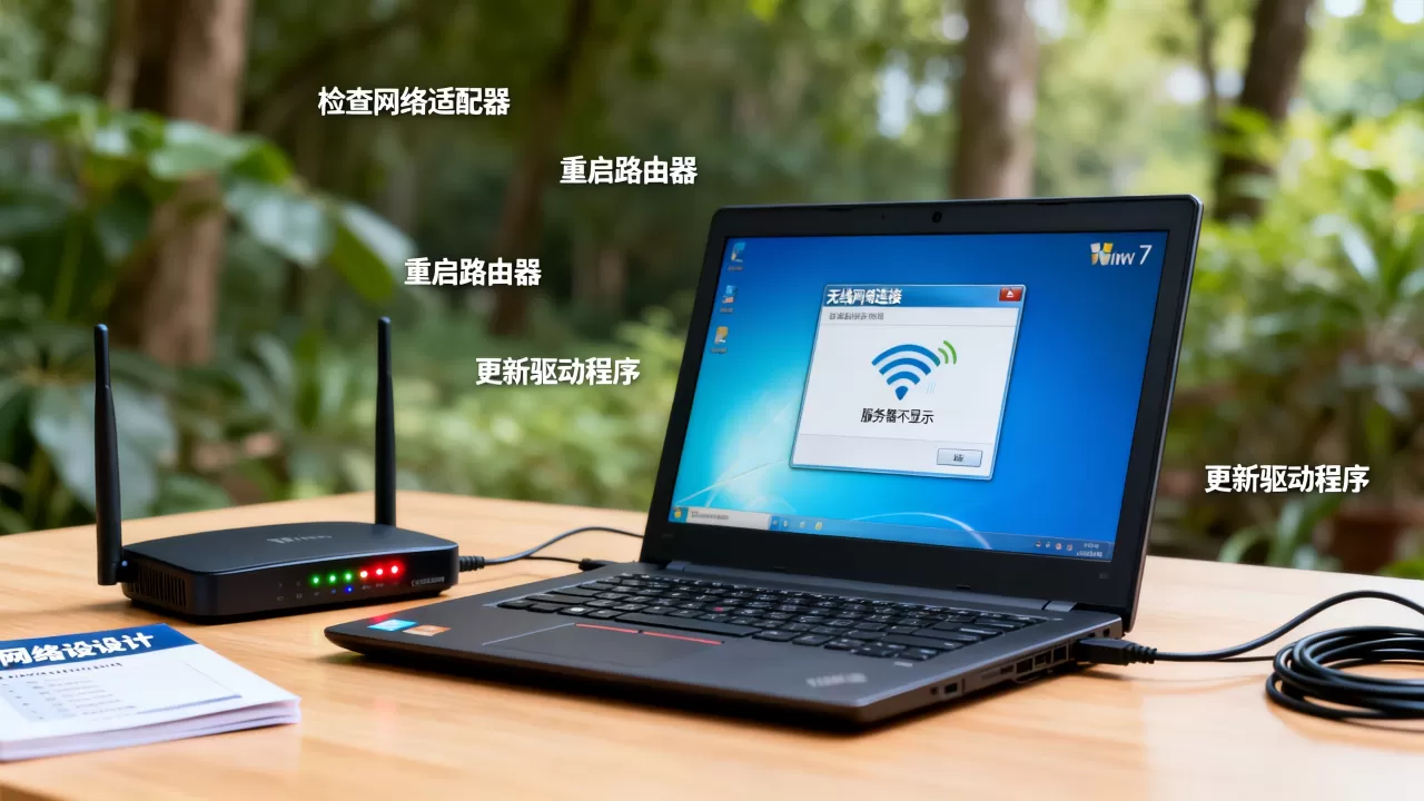 win7无线网络连接服务器不显示怎么办,怎么回事? win7无线网络连接服务器不显示怎么办,怎么回事?