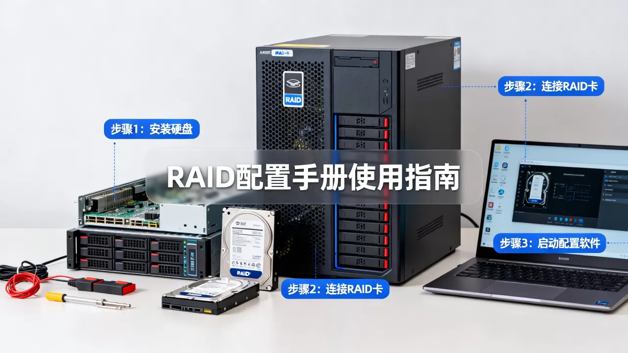 服务器RAID配置手册怎么用,有哪些步骤? 服务器RAID配置手册怎么用,有哪些步骤?