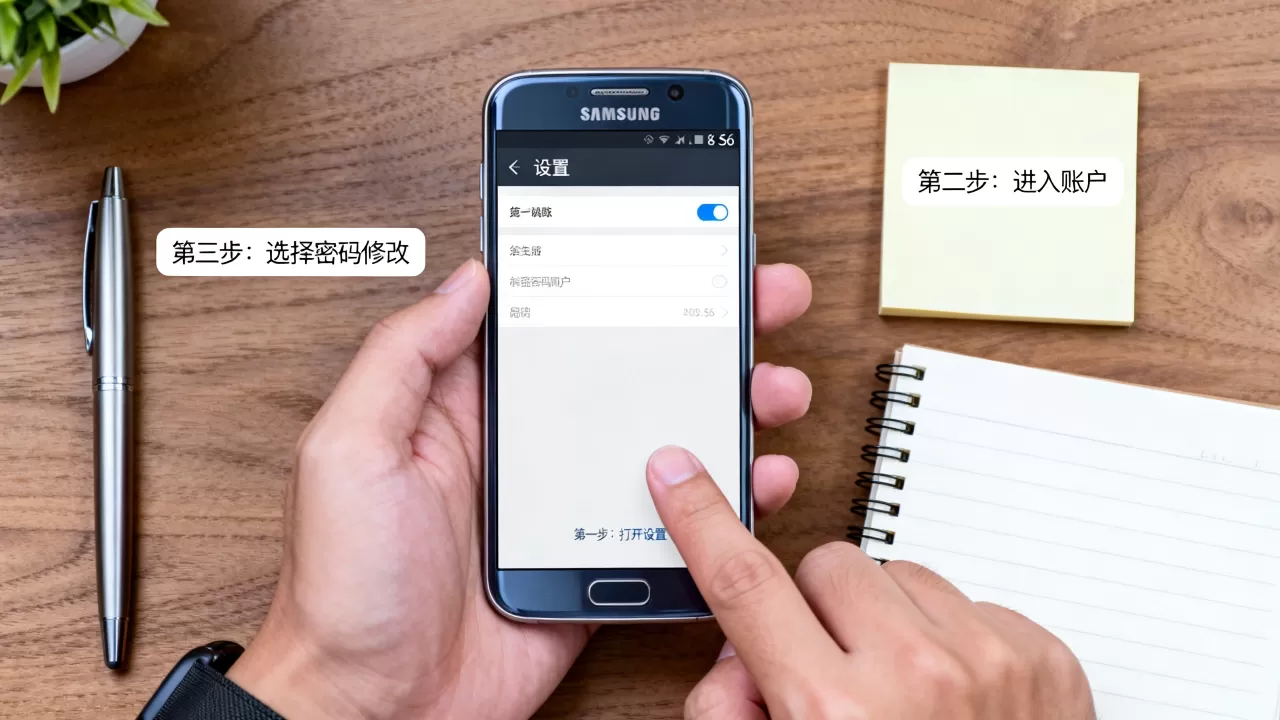三星S6网络服务器密码怎么改?,密码修改步骤教程? 三星S6网络服务器密码怎么改?,密码修改步骤教程?