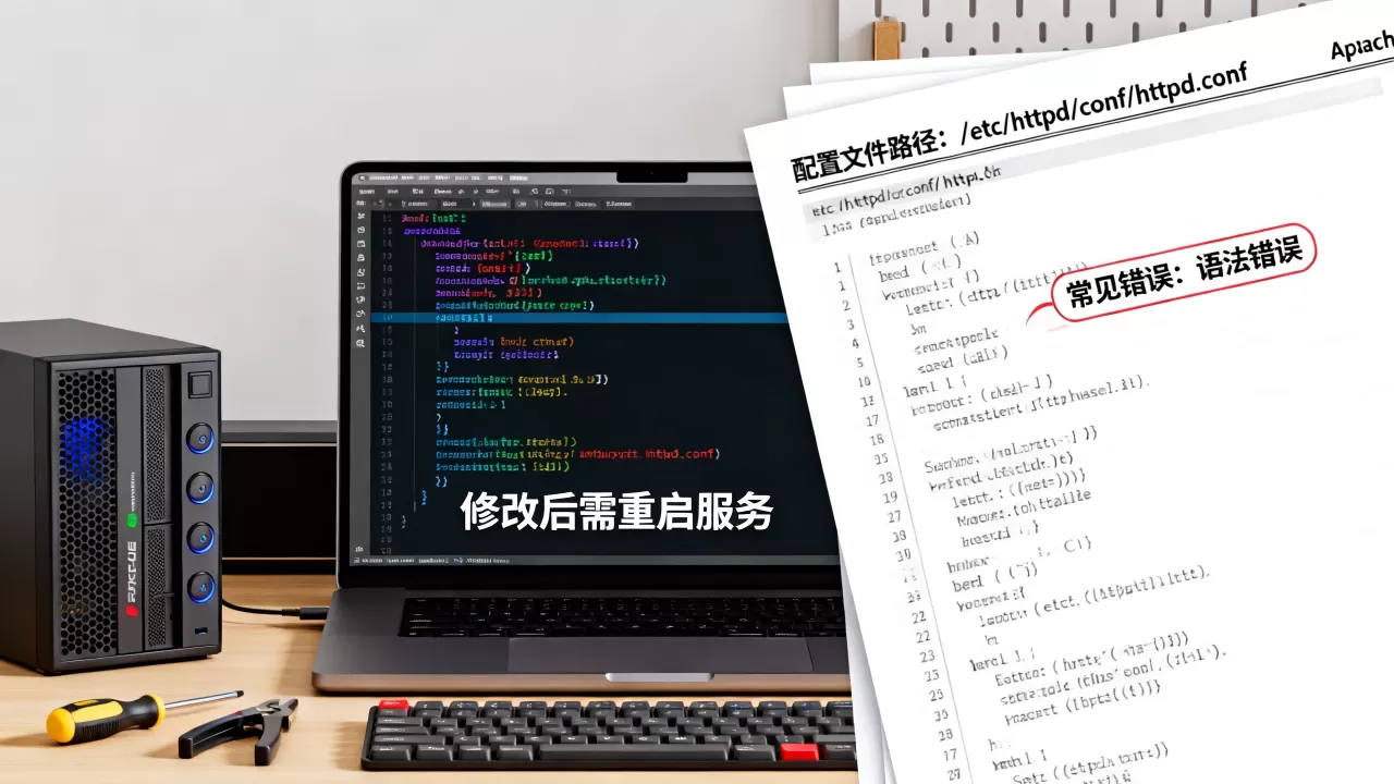 服务器apache配置文件怎么修改,常见问题有哪些? 服务器apache配置文件怎么修改,常见问题有哪些?