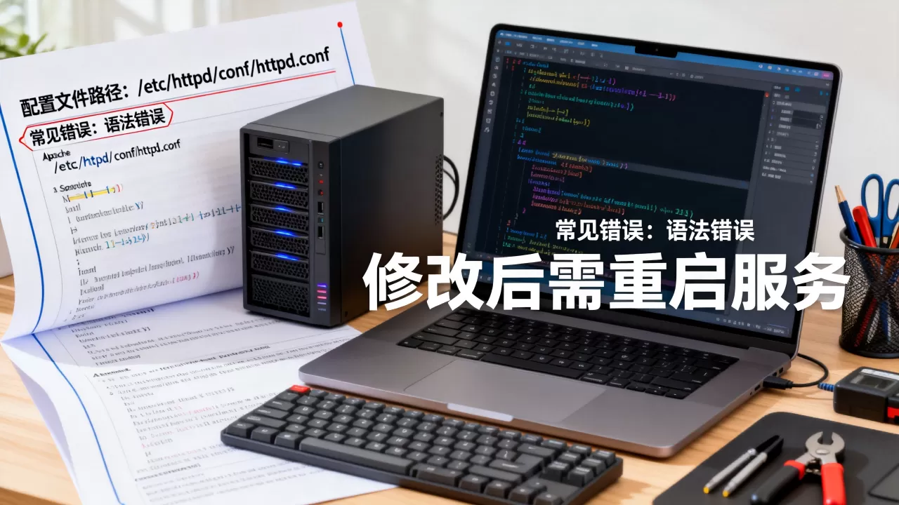 服务器apache配置文件怎么修改,常见问题有哪些? 服务器apache配置文件怎么修改,常见问题有哪些?