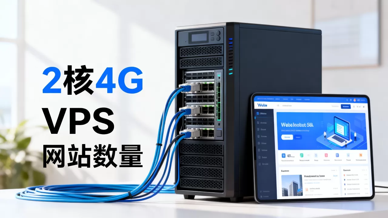 2核4G的VPS到底能放几个网站,够用吗? 2核4G的VPS到底能放几个网站,够用吗?