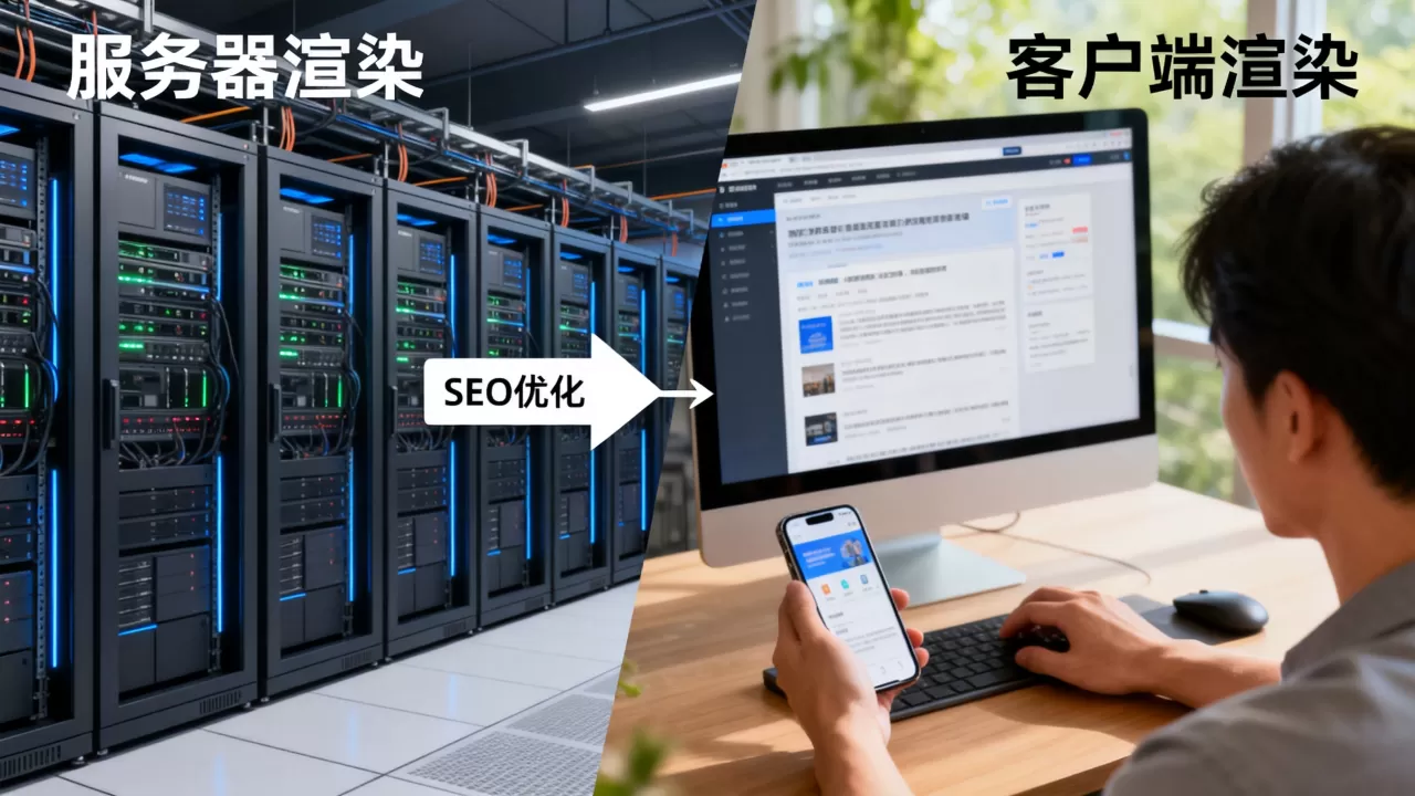 服务器渲染和客户端渲染有什么区别,哪个更适合搜索引擎优化 服务器渲染和客户端渲染有什么区别,哪个更适合搜索引擎优化
