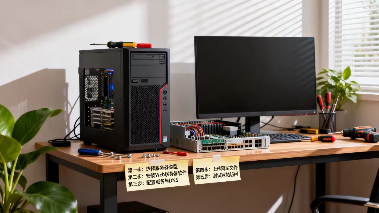 服务器怎么快速搭建一个完整的网站,步骤是什么 服务器怎么快速搭建一个完整的网站,步骤是什么