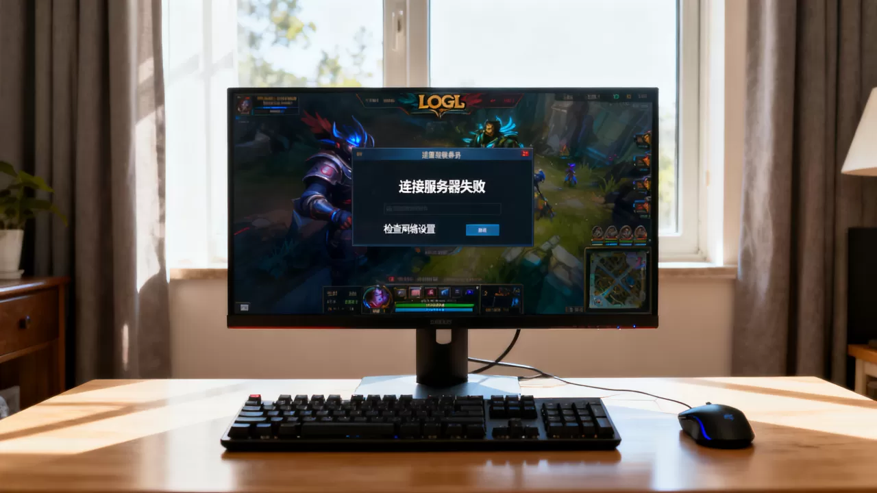 LOL进游戏了不显示连接服务器失败怎么办,怎么回事? LOL进游戏了不显示连接服务器失败怎么办,怎么回事?