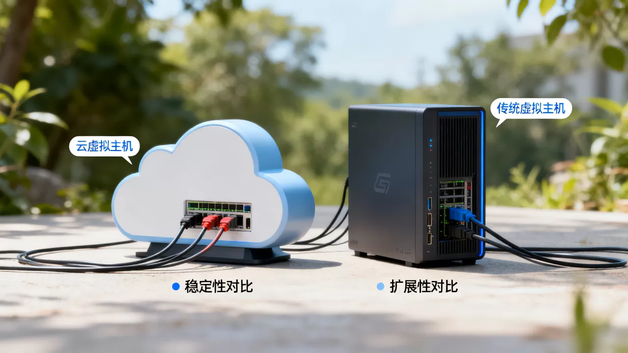 云虚拟主机和传统虚拟主机到底哪个更稳,怎么选 云虚拟主机和传统虚拟主机到底哪个更稳,怎么选