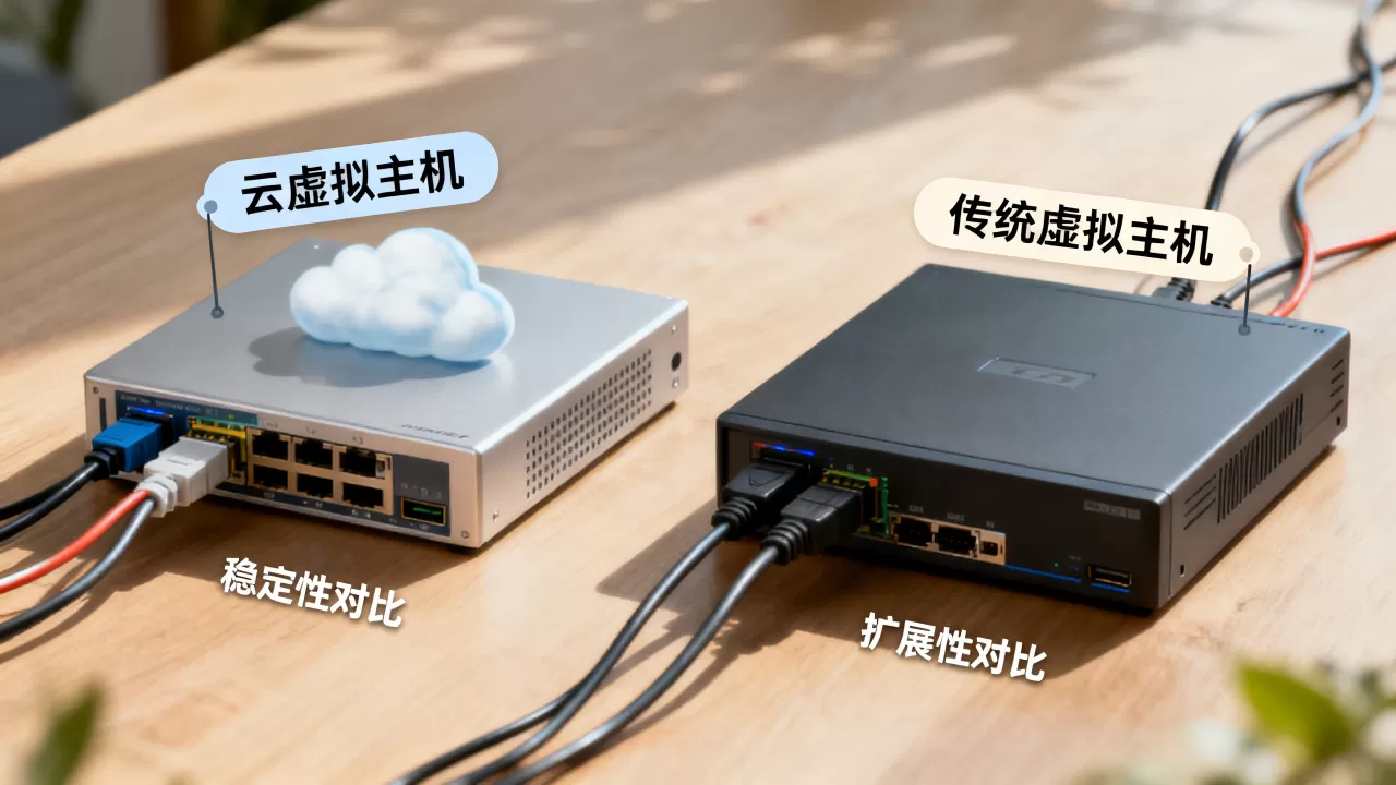 云虚拟主机和传统虚拟主机到底哪个更稳,怎么选 云虚拟主机和传统虚拟主机到底哪个更稳,怎么选