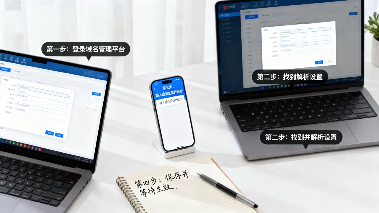 虚拟主机域名怎么解析绑定, 域名解析绑定步骤是什么? 虚拟主机域名怎么解析绑定, 域名解析绑定步骤是什么?