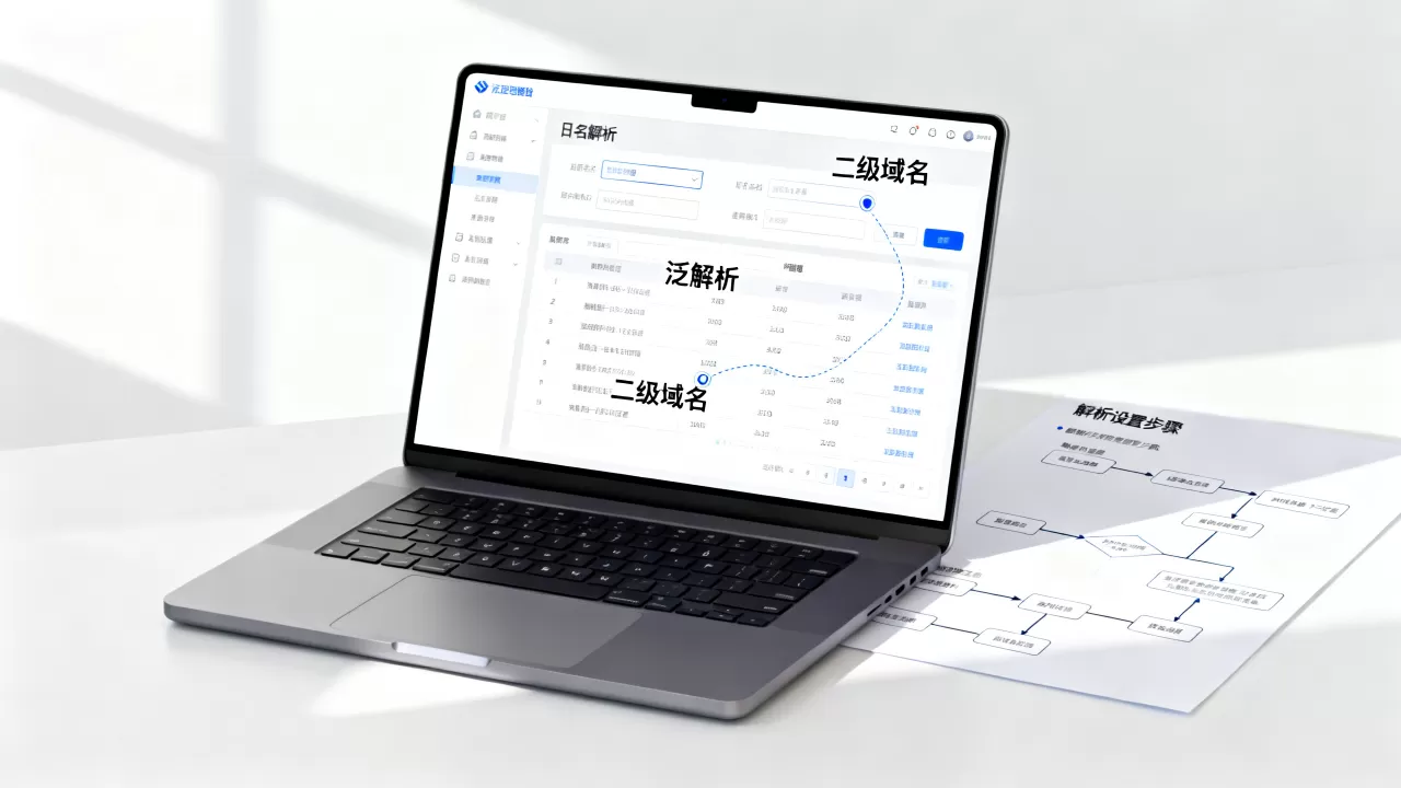 泛解析和二级域名有什么区别?,怎么设置? 泛解析和二级域名有什么区别?,怎么设置?