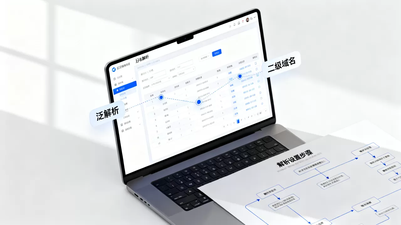 泛解析和二级域名有什么区别?,怎么设置? 泛解析和二级域名有什么区别?,怎么设置?